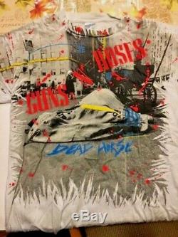 Ultra Rare Vintage Guns N Roses 1992 Dead Horse T Shirt Osfa Mint Condition Ne