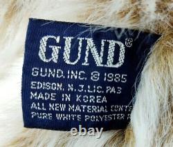 Ultra Rare Vintage Limited Edition 1985 Gund Teddy Bear Waldo G. Bearperson Tags
