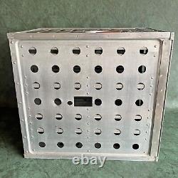 Ultra Rare Vintage Lufthansa Airline Lermer Galley Equipment Kitchen Metal Vault