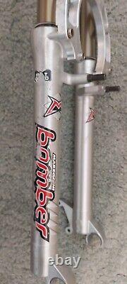 Ultra Rare Vintage Marzocchi Bomber Mr. T Dual Crown Dh Fork 130 MM Travel 26