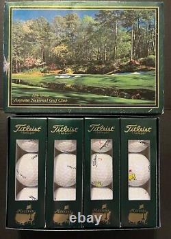 Ultra Rare Vintage Masters Dozen Golf Balls Augusta National Golf Club Original