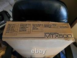 Ultra Rare Vintage Memotech Mtx500 Computer System (mint Boxed)