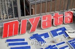Ultra Rare! Vintage Miyata Pro Shop Original KANJI Sign board JAPAN