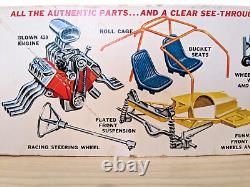 Ultra Rare! Vintage Mpc Mr. Gasket Clear-body Gasser Funny Car Kit Sealed Bag