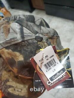 Ultra Rare Vintage New 2001 Carhartt Realtree Camo Over Ears Hat Men's Size L/xl