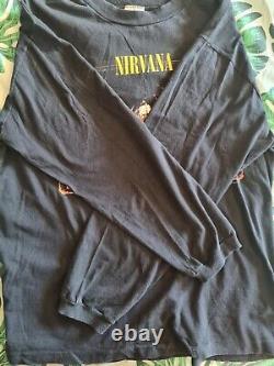 Ultra Rare Vintage Nirvana Long Sleeve 1996