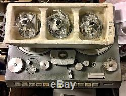 Ultra Rare Vintage Nos Capstan Motor 15 Ips/38cm For All Studer Pr99 & Revox B77