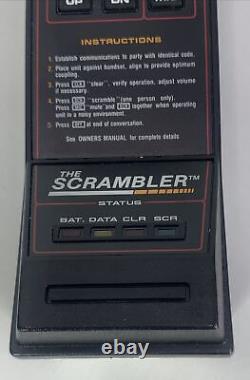 Ultra Rare Vintage REI ACS-2 The Scrambler analogue voice scrambler New Old Stck