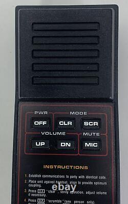 Ultra Rare Vintage REI ACS-2 The Scrambler analogue voice scrambler New Old Stck