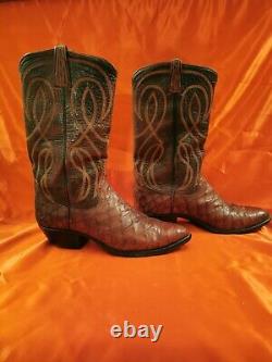 Ultra Rare Vintage R. F. Foley Men's Anteater Cowboy Boots Size 9.5 D