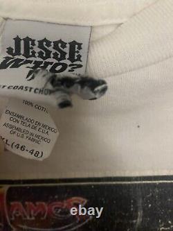 Ultra Rare Vintage Rick James Throwin Down T-Shirt Jesse Who West Coast Choppers