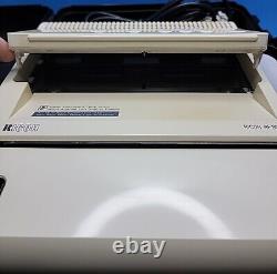 Ultra Rare Vintage Ricoh RF 800 Ultra Compact Facsimile Machine & Phone Clean