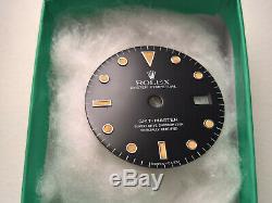 Ultra Rare Vintage Rolex Gmt Master 16750 Dial No Date Stunning Patina