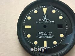 Ultra Rare Vintage Rolex Submariner 16800 Matte Dial Pallettoni Genuine 100%