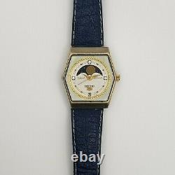 Ultra Rare Vintage Seiko 5 Automatic Moon Phase 6347 5010 Wrist Watch