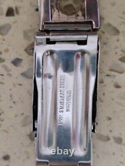 Ultra Rare Vintage Seiko Bracelet Watch Diver 1000m /chrono 2000m 16mm Used