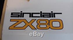 Ultra Rare Vintage Sinclair Zx80 Computer System (vgc Boxed)