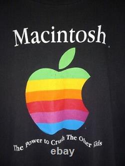 Ultra Rare Vintage Single Stitch Apple Macintosh Tee Men's L/XL