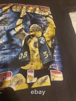 Ultra Rare Vintage Stone Cold Steve Austin Rap T-shirt Men's Size XL Rarest One