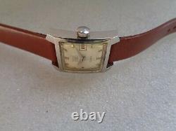 Ultra Rare Vintage Swiss Made Ss Camy Sputnik Ladies 25j Automatic Wristwatch