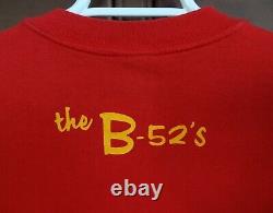 Ultra Rare Vintage The B-52's 2000 & the Go Go's Concert Tour T Shirt XL