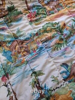 Ultra Rare Vintage The Land Before Time Twin Comforter Bedspread Blanket 1987