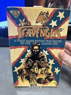 Ultra Rare Vintage The Scavengers VHS 1985 With Original Case