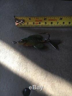 Ultra Rare Vintage Tin Lizzy Pumpkinseed Fishing Lure! Arbogast. Free Shipping