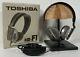 Ultra Rare Vintage Toshiba Hr-f1 Electret Condenser Headphones With Box Minty