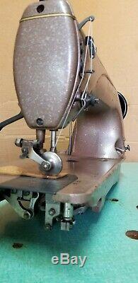 Ultra Rare Vintage Union Special Saddle Stitch Industrial Sewing Machine