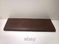 Ultra Rare Vintage VETTA Leather Travel Box Good Condition 70SS