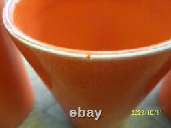 Ultra Rare Vintage Waechtersbach Mid-Century Modern Pitcher with 5 Cups