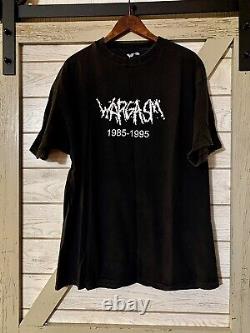 Ultra Rare Vintage Wargasm Thrash Metal 1985 1995 single stitched t-shirt