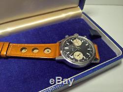 Ultra Rare Vintage Zenith Chronograph A278 Panda Dial 37mm Cal 146dp