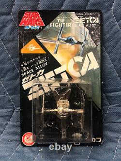 Ultra Rare Vintage Zetca Space Alloy Star Wars Tie fighter by Takara unpunched