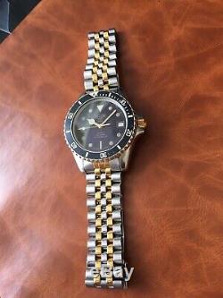 Ultra Rare Vintage (pre Tag) Heuer 1000 Professional Diver's Watch 1980's