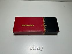 Ultra Thin Rare Vintage Movado Watch Box Genuine 100