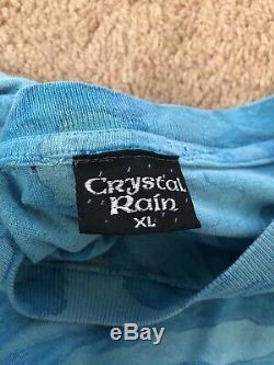 Ultra Vintage THE CURE Wish 80s Rare Crystal Rain Band T-Shirt Mens XL USA
