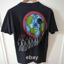 Ultra rare 90s USA METALLICA Vintage Double sided Printed T shirt T-Shirt