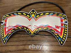 Ultra-rare Vintage 1996 Wwf Ultimate Warrior Foam Finger / Mask/glasses