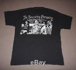 Ultra rare grail vtg Smashing Pumpkins 1996 TOUR T Shirt concert L/XL rock band