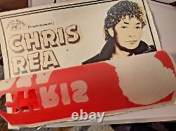 Ultra rare one off Chris Rea Gig poster 1983 unreleased Draught rarity vintage