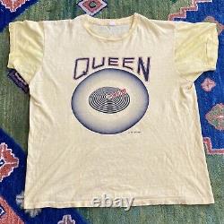 Ultra rare vintage 1978 Queen jazz tour single stitch band tee