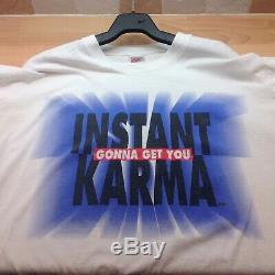 Ultra rare vintage Nike Instant Karma Human Race Tee in XL 1990s John Lennon