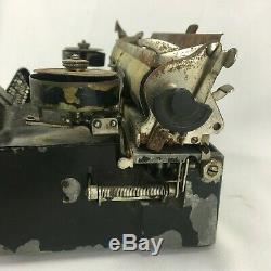 Ultra rare vintage antique old Era portable Typewriter types 3 bank keys italy