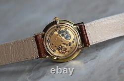 Ultra rare vintage watch Vympel, authentic strap. Soviet ultra slim watch, 60s