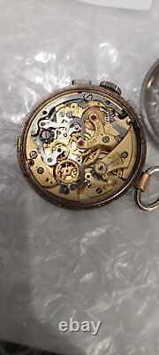 Ultra rare vintage watch chronograph 1940 VENUS 152 first edition valjoux 22 23