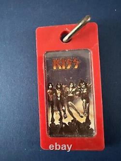VINTAGE 1978 KISS FUNKY KEYCHAIN ULTRA RARE GENE PETER ACE PAUL 70s CLASSIC
