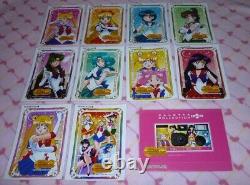 VINTAGE ULTRA RARE Sailor Moon PALETTE PLAZA BROMIDE PHOTO CARD BANDAI CARDDASS