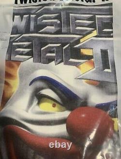 VTG 1998 TWISTED METAL III Playstation Game promo T-Shirt. Ultra Rare XL Tee